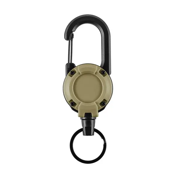 Carabiniera tactica cu fir retractabil M-TAC - COYOTE