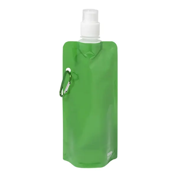 Carabol sticlă pliabilă din RPET - verde