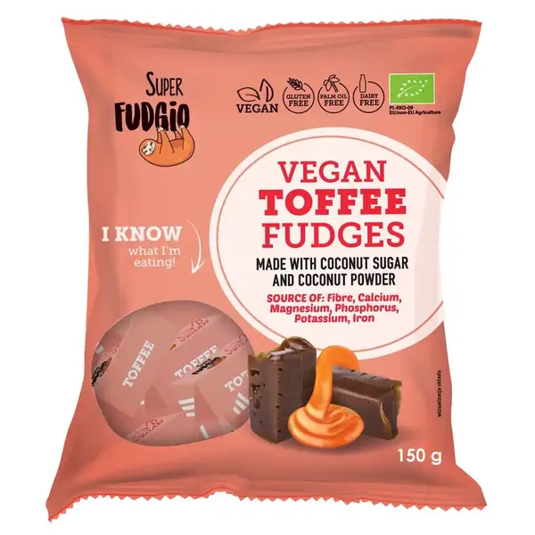Caramele - aroma toffee bio 150g Super Fudgio