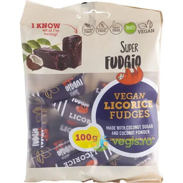Caramele cu Aroma de Lemn Dulce Ecologice/Bio 100g