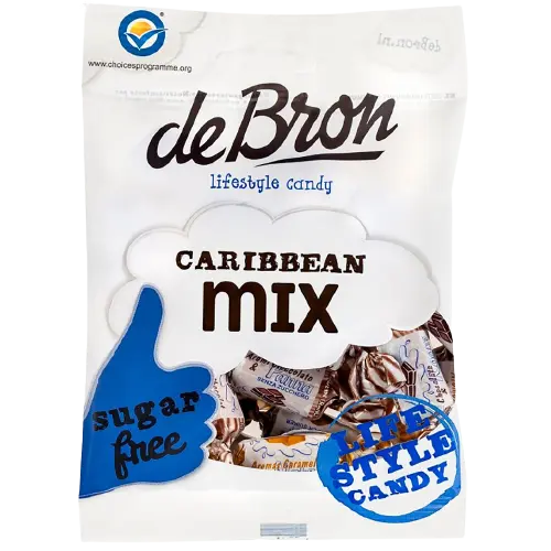 Caramele moi cu aroma de cafea si caramel, 90g, Debron