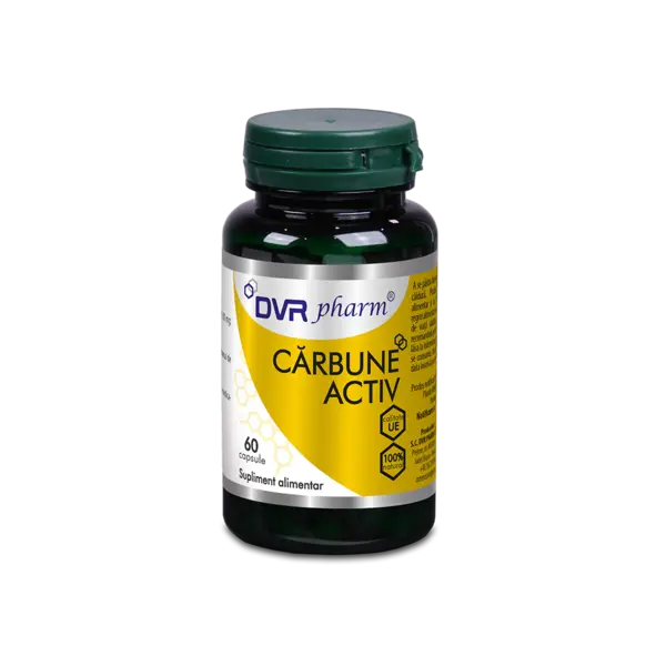 Carbune Activ, 60 capsule, DVR Pharm
