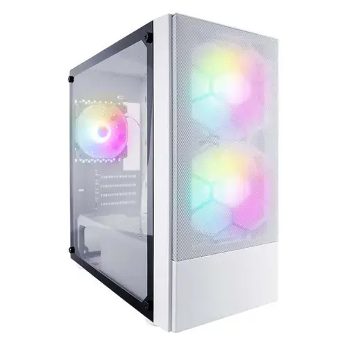 Carcasa 1STPLAYER Gaming X4-M, Middle Tower (Alb)
