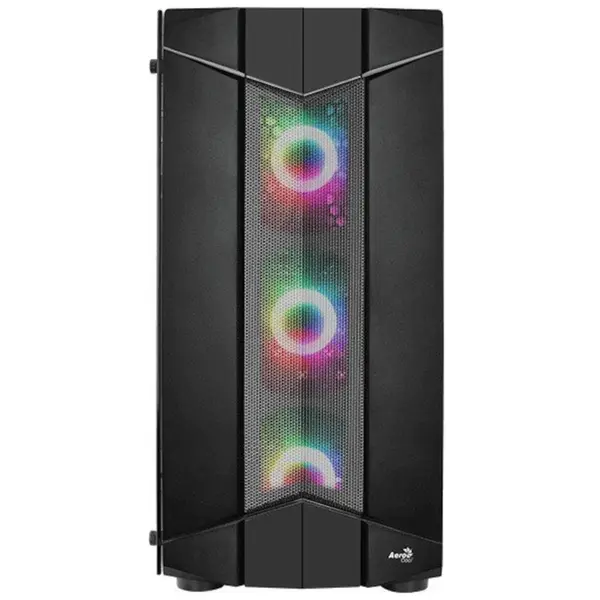 Carcasa Aerocool Sentinel, Middle Tower, fara sursa, ATX, Negru