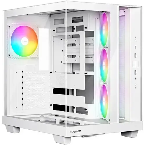 Carcasa be quiet! Light Base 500 LX, Middle Tower, Tempered glass, Alb