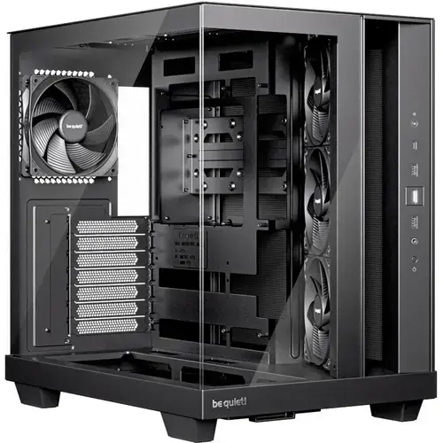 Carcasa be quiet! Light Base 500, Middle Tower, Tempered glass, Negru