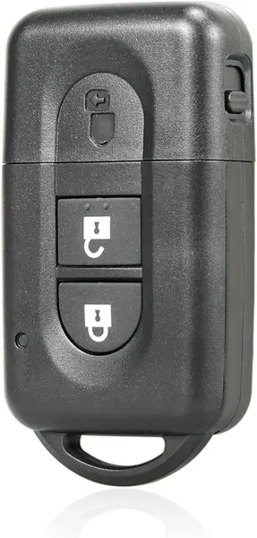 Carcasa Cheie Auto Techstar cu 2 Butoane, Compatibila Nissan Qashqai, Note, X-Trail, Micra, NV200, Tiida – cu lama netaiata
