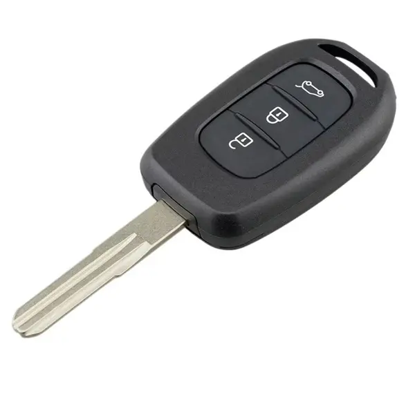 Carcasa cheie auto Techstar cu 3 butoane pentru Dacia Logan, Sandero, Duster, Dokker – compatibil 2016+