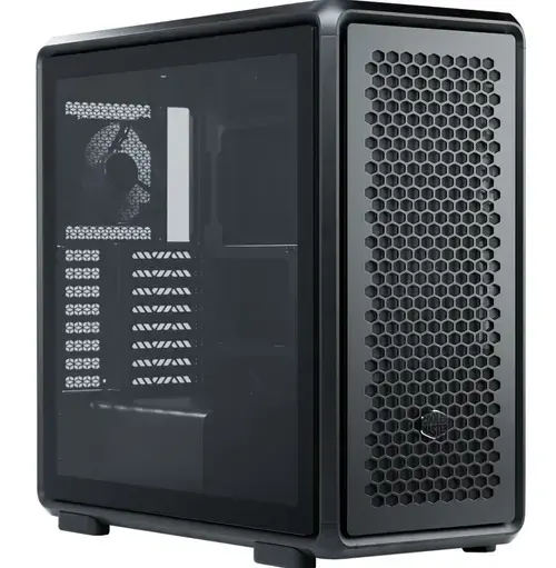Carcasa CoolerMaster MasterFrame 600, Middle Tower, Fara sursa (Negru)