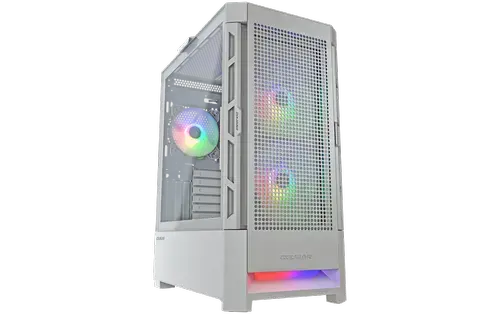 Carcasa Cougar AIRFACE RGB, Mid Tower, Tempered glass (Alb)