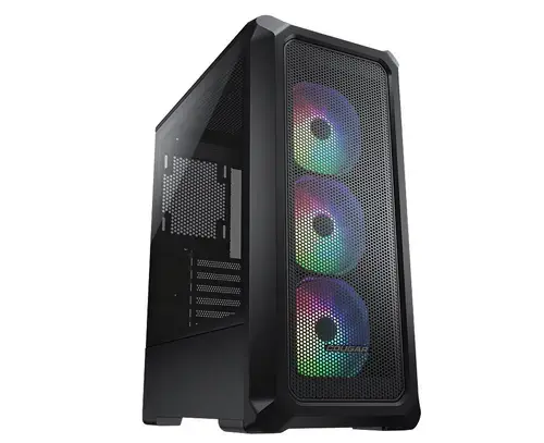 Carcasa Cougar Archon 2 Mesh RGB, Mid Tower, tempered glass, sursa 600W (Negru)