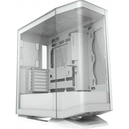 Carcasa COUGAR FV270, Mid tower, Tempered glass (Alb)