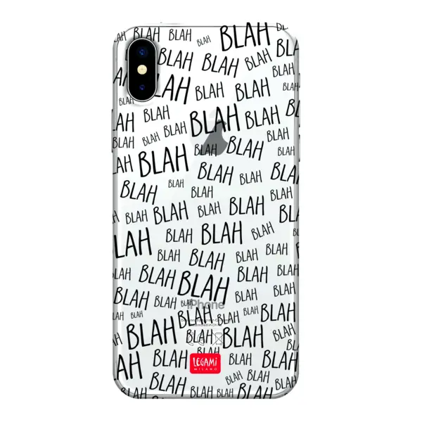 Carcasa de Iphone X/XS - Blah Blah | Legami