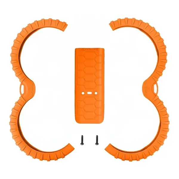 carcasa de protectie sunnylife + protectie elice pentru dji avata 2 (portocaliu)