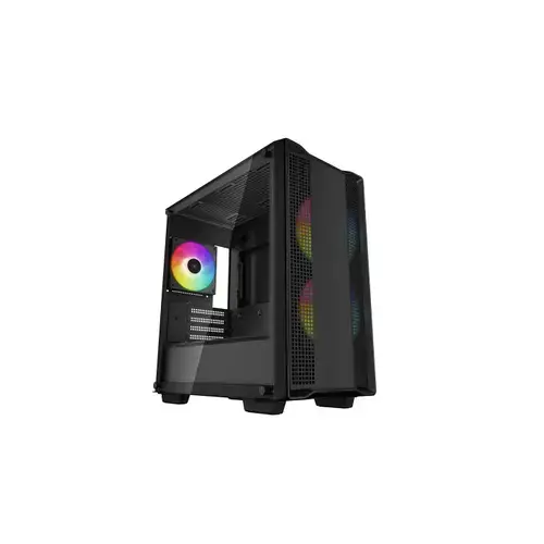 Carcasa DeepCool CC360 ARGB Middle Tower mATX, Negru