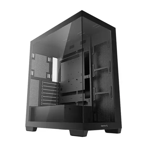 Carcasa Deepcool CG580, Middle Tower, Tempered glass, Negru
