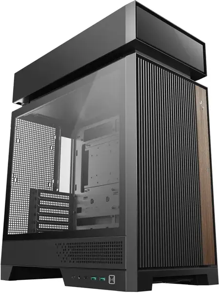 Carcasa Deepcool CL660, Middle Tower, Sticla securizata, ARGB, 7 sloturi expansiune (Negru)