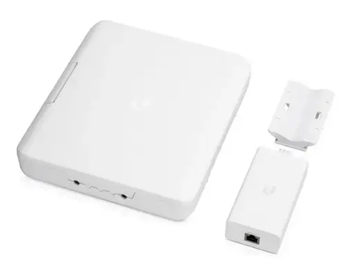 Carcasa Exterioara UniFi Switch Flex Utility Ubiquiti USW-Flex-Utility, Patch Cord si Injector PoE 60W incluse