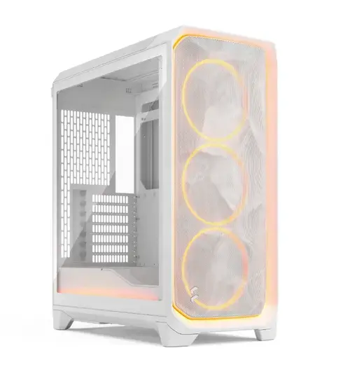 Carcasa Fractal Design Meshify 3 Ambience Pro RGB White TG, Middle Tower, tempered glass, Alb