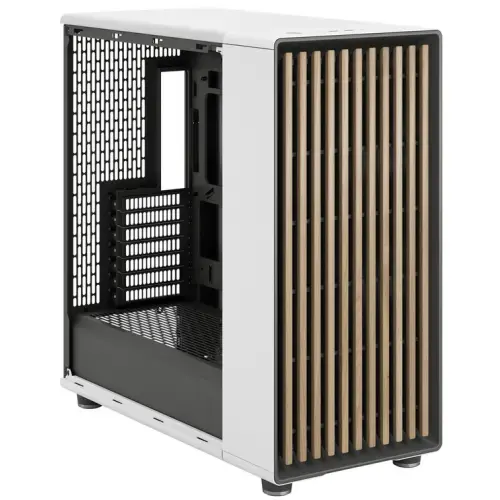 Carcasa Fractal Design North XL RC Chalk, Middle Tower, Fara sursa (Alb/Maro)