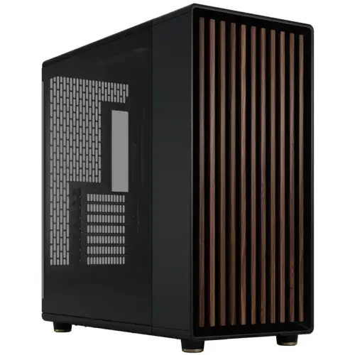 Carcasa Fractal Design North XL RC Charcoal, Middle Tower, Fara sursa (Negru/Maro)