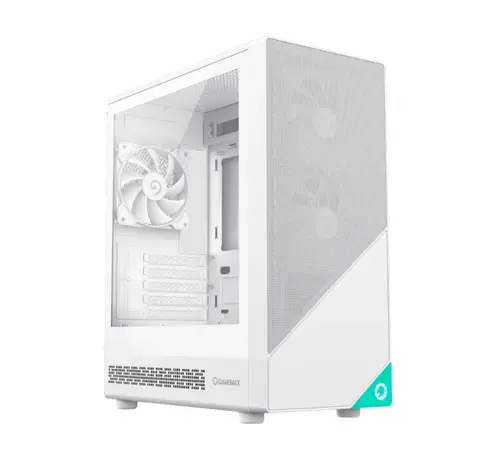 Carcasa Gamemax Focus Mesh, Mini Tower, Fara sursa (Alb)