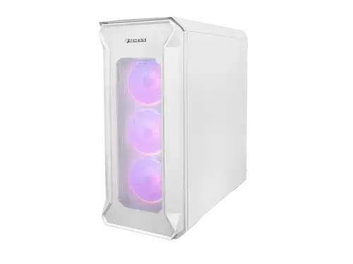 Carcasa GENESIS IRID 505 ARGB V2, Middle Tower, tempered glass, Alb