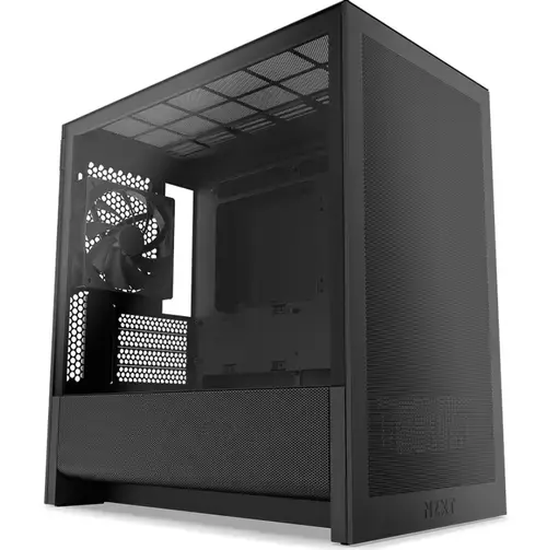 Carcasa H3 Flow, Micro Tower, Fara sursa (Negru)
