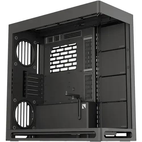 Carcasa HAVN HS 420 PGW-CH-HVN-006, Middle Tower, E-ATX, Negru