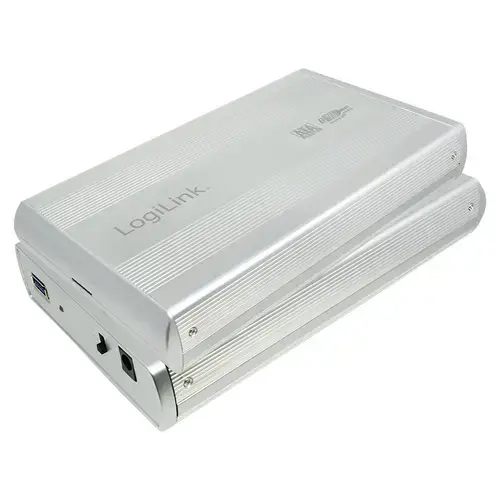 Carcasa HDD 3.5inch, USB 3.0 - SATA3, aluminiu, argintie , LOGILINK UA0107A