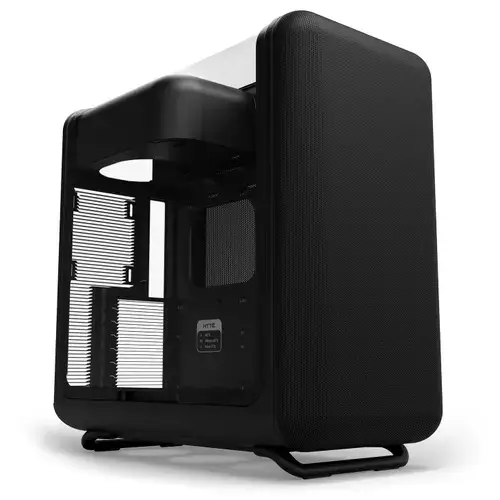Carcasa HYTE X50, ATX Mid Tower, Sticla securizata, 7 sloturi expansiune, USB-C/USB-A (Negru)