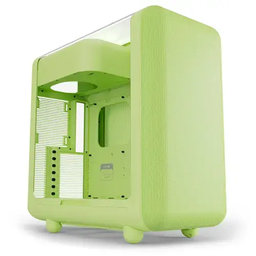 Carcasa HYTE X50, ATX Mid Tower, Sticla securizata, 7 sloturi expansiune, USB-C/USB-A (Verde)