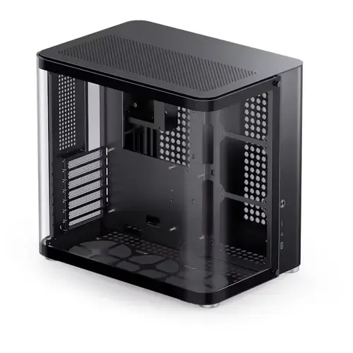 Carcasa Jonsbo TK-2 2.0, Middle Tower, Fara sursa, ATX (Negru)