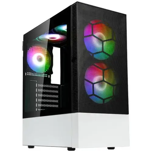 Carcasa Kolink Observatory MX Mesh ARGB PGW-CH-KOL-117, Mid-Tower, Negru/Alb