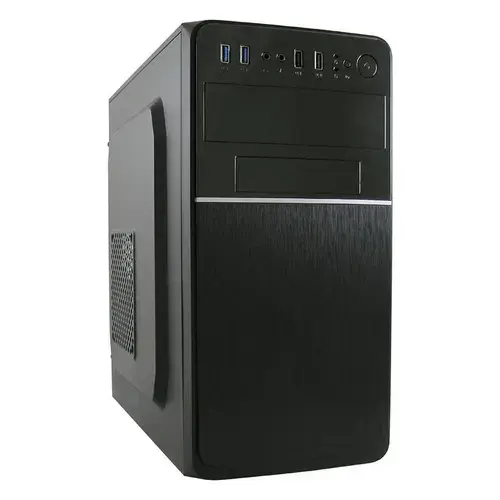 Carcasa LC Power LC-2015MB-ON, Mini Tower, mATX, Fara sursa (Negru)