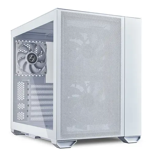 Carcasa Lian Li O11 Air Mini, Middle Tower, fara sursa, ATX (Alb)