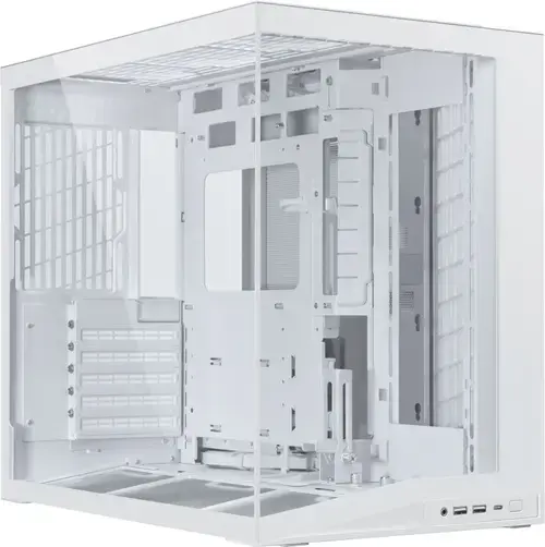 Carcasa Lian Li O11 Dynamic Mini V2, Mini Tower, Sticla securizata (Alb)