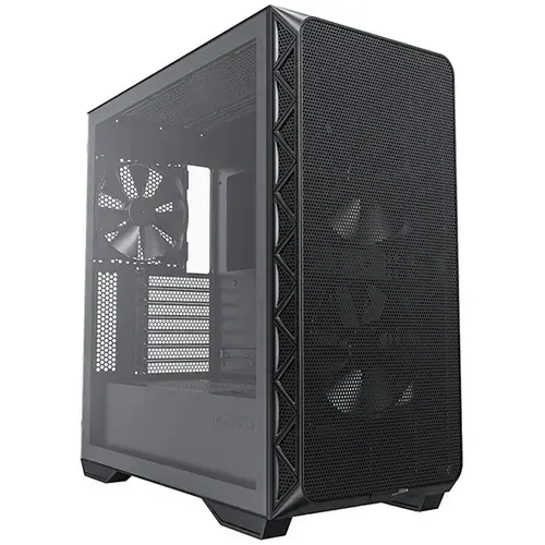 Carcasa Montech AIR 903 Base, fara sursa, mesh, tempered glass (Negru)