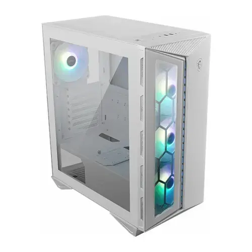 Carcasa MSI MPG GUNGNIR 110R, Middle Tower, Tempered glass (Alb)