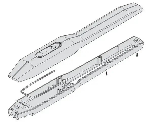 Carcasa pentru automatizare de poarta Life OPTIMO 5, 5RI1020000