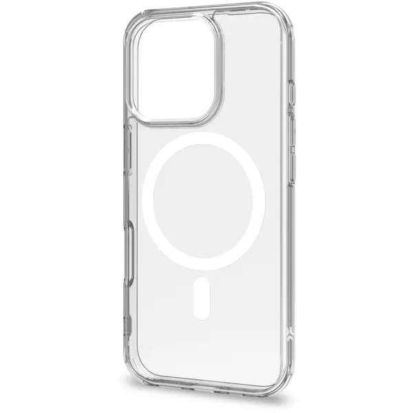 Carcasa protectie Celly Silicon pentru iPhone 16 Pro MagSafe, Transparent
