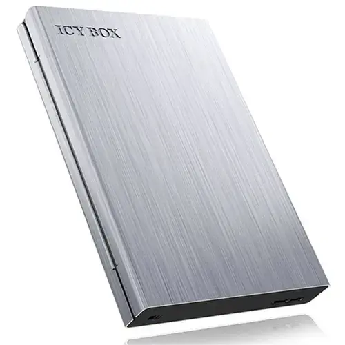 Carcasa Rack HDD / SSD, Icy Box, 2,5inch, USB 3.0, Argintiu