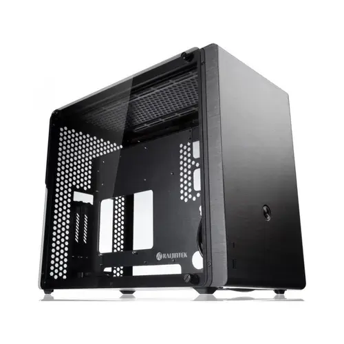 Carcasa Raijintek OPHION M EVO TGS, MiniTower, Tempered Glass (Negru)