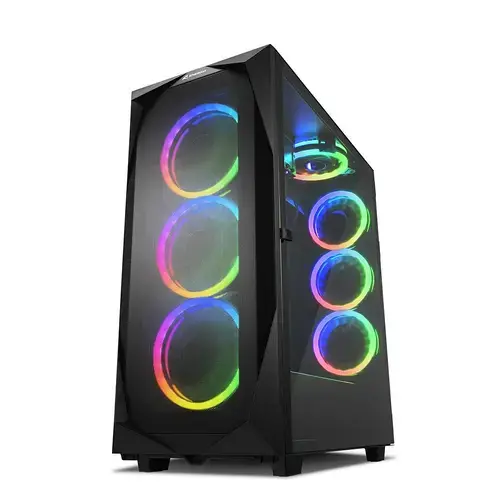 Carcasa Sharkoon REV300, MiddleTower (Negru)