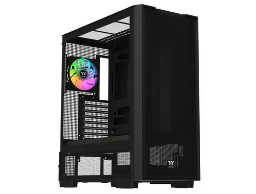 Carcasa Thermaltake S380 TG aRGB, Middle Tower, Fara sursa (Negru)