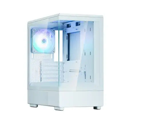 Carcasa Zalman P10, Mini Tower, tempered glass (Alb)