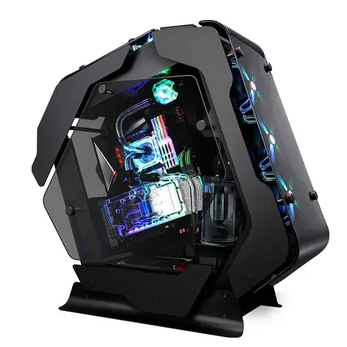 Carcasa Zalman Z-Machine 500, Middle Tower, Fara sursa, ATX, E-ATX, mITx, mATX (Negru)