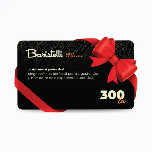 Card cadou - Cafea de specialitate - 300 lei