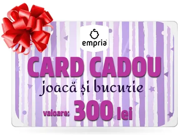 Card Cadou Joaca si Bucurie, Empria, 300 lei