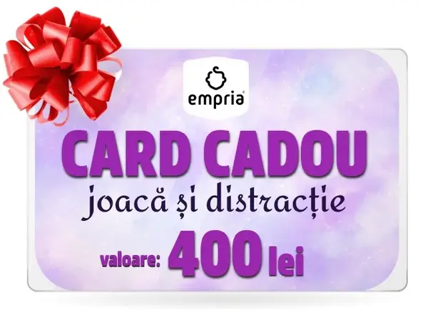 Card Cadou Joaca si Distractie, Empria, 400 lei